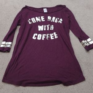 Pink Long Pajama top